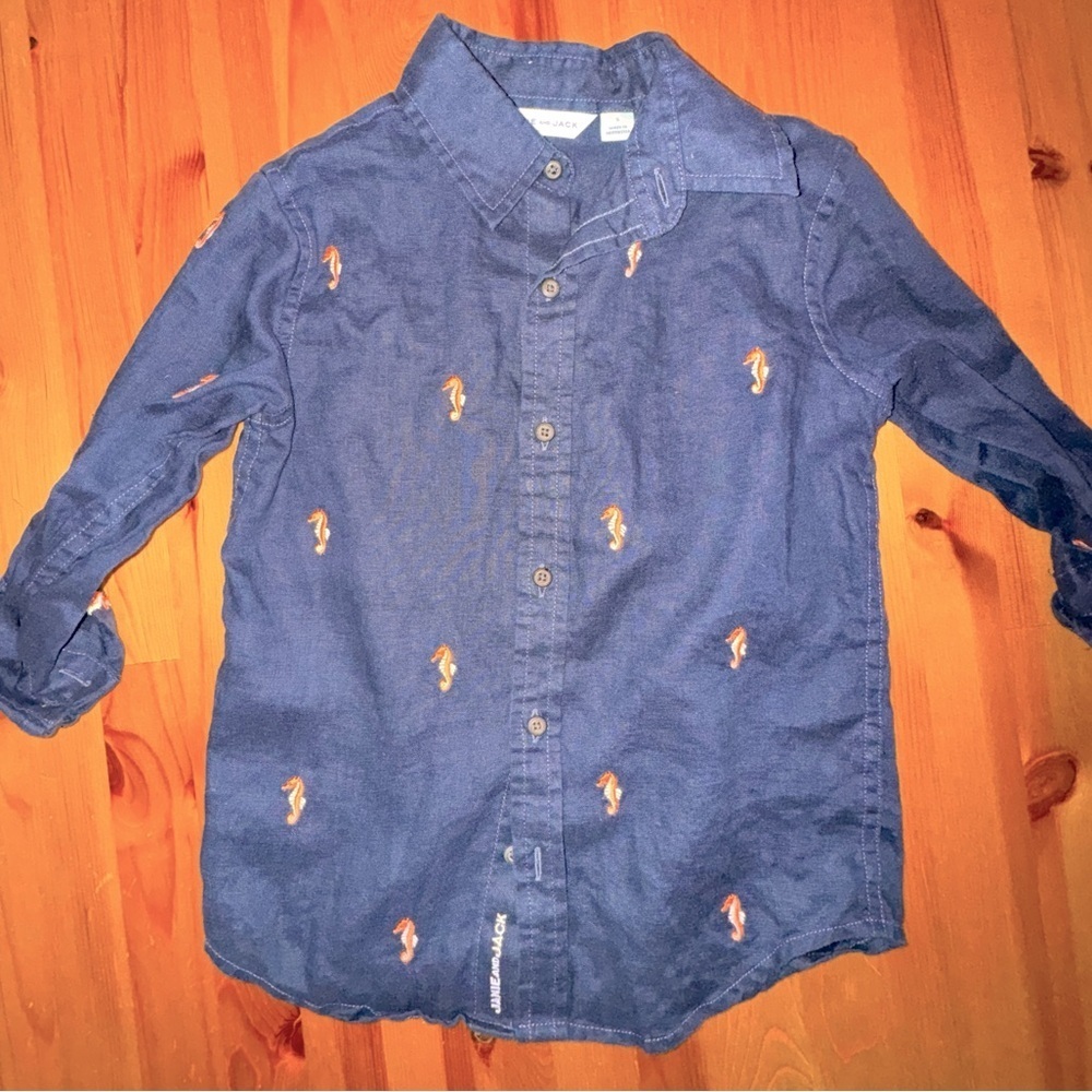 Janie and jack linen shirt